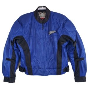 Firstgear Hypertex Motorcycle Riding Jacket Large Padded Armored Womens Large